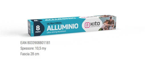 Kito Rotoli Alluminio 8 M Spessore 10,5My