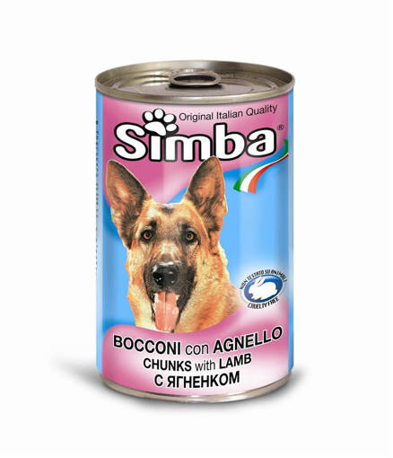 Simba Cane Bocconcini 1230 gr, Agnello