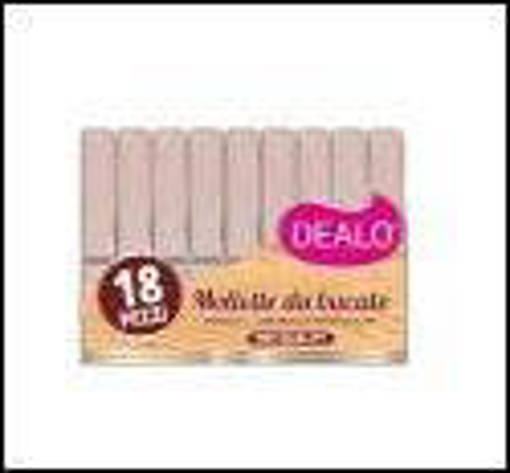 Dealo Mollette in Legno 18pz. High Quality Legno di Betulla