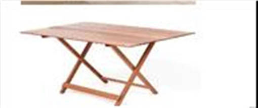 Legno Line Tavolo Pic-Nic  60 X 100 Cm Noce