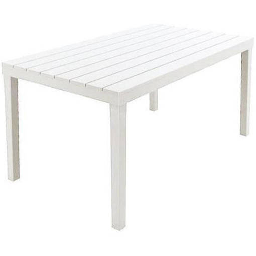 TAVOLO SUMATRA BIANCO 138 X 80 X 72 CM