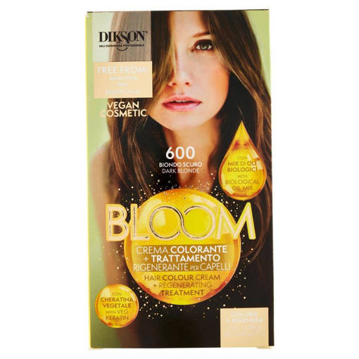 Dikson Bloom crema colorante, 600 Biondo Scuro