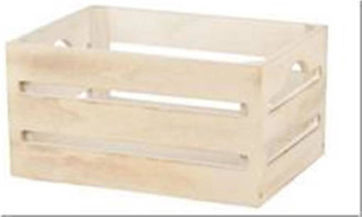 CASSETTINA BASIC WASHED WHITE 21*15*11