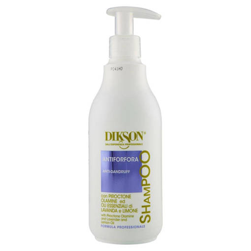 DIKSON SHAMPOO ANTIFORFORA CON PIROCTONE OLAMINE ED OLI ESSENZIALI DI LAVANDA E LIMONE 500