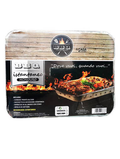 CARBONE BARBECUE ISTANTANEO CM31X24 USA E GETTA A&G