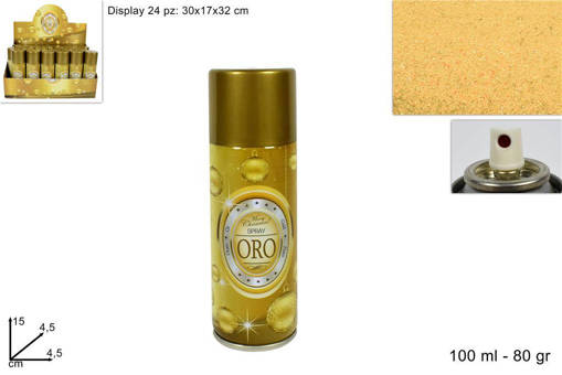 Bomboletta Oro 100Ml(80Gr)Xf009 Gold(65)