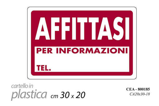 CEA/AFFITTASI 20*30CM         CA20*30-18