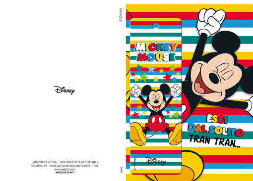 Marpimar - Biglietto Segnalibro Topolino DF01