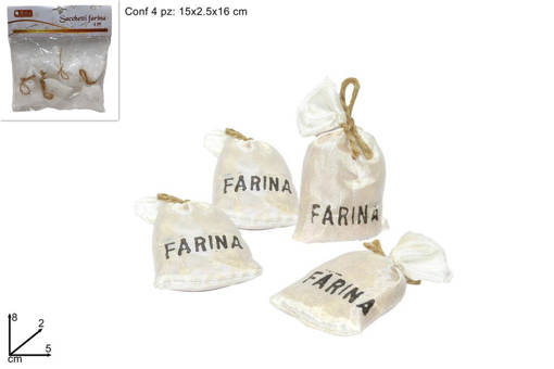 SACCHETTI 3PZ. FARINA JT023