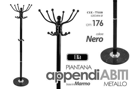 CUE/P.ABITI NERO 176CM         GH-2404-B