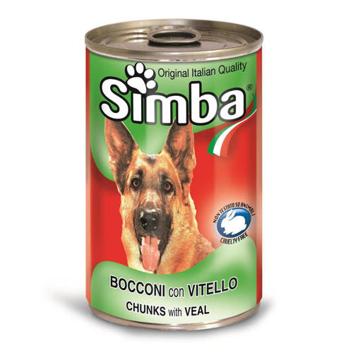 Simba Cane Bocconcini 1230 gr, Vitello