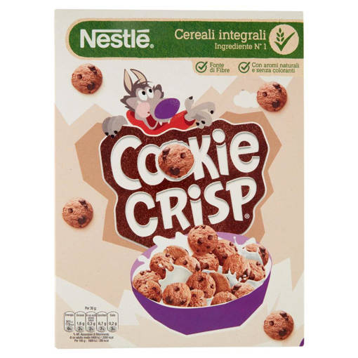 Nestle' Cookie CRISP Cereali 260Gr. CEREALI