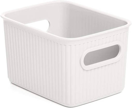 Tatay Cesta Ordinazione Baobab, Misura S, 1,5 litri, Bianco Pergamon, 16,7x12,810 cm