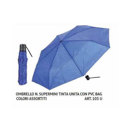 Sprizz Ombrello N. Supermini Tinta Unita Pvc Bag Sprizz