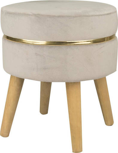 SGABELLO SUNSHINE GRIGIO D.35*41,5CM