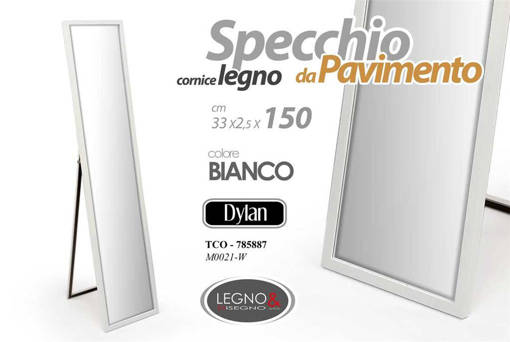 TCO/SPECCHIO BIANCO 33*2.5*150   M0021-W