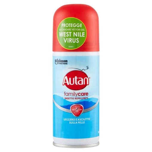Autan Family Care Insetto Repellente Spray Secco 100 ml