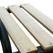 Coveri Garden Barbecue A Carbonella Quadrato Con ripiani In Legno Paravento E Ruote 105x45x85 Cm