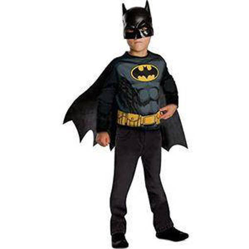 SET BATMAN (maschera, mantello, corpetto e protezioni)