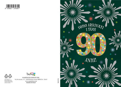 Marpimar - Biglietto Eta' - 90 Anni NUF170