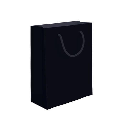Marpimar - Shopper Monocolore Nera Formato Media LX48