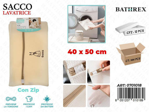 Bathrex Sacco Salvabucato Beige 40*50Cm
