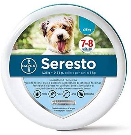 Seresto Collare Antiparassitario per Cani, fino a 8 kg