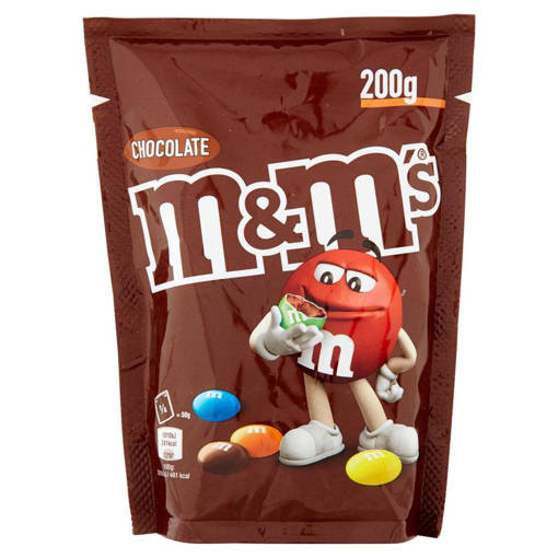 M&M'S CHOCO POUCH GR.200                                    