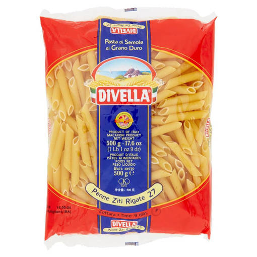 Divella Penne Ziti Rigate 500G