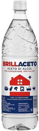 Brillaceto Aceto Di Alcol Per Conservare Per Pulire 1 LT Classico