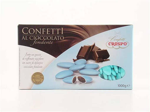 Crispo cioccolato fondente, 1kg celesti