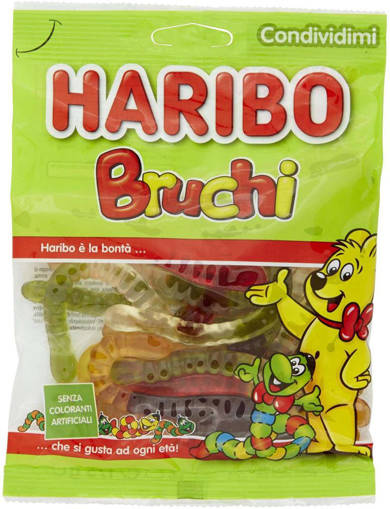 HARIBO CARAMELLE BRUCHI GR.175                              