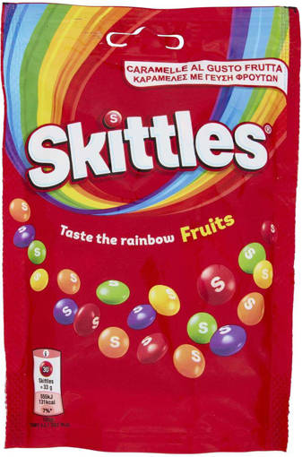 Skittles CARAM.FRUIT g136