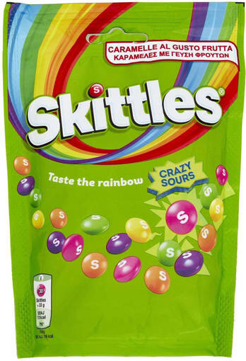 Skittles CRAZY SOURS GR.136