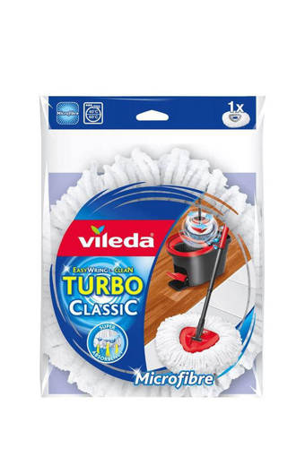 Vileda Ricambio per Sistema TURBO SMART, Microfibra
