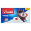 Vileda TURBO SMART Set Secchio con Pedale Mocio Microfibra e