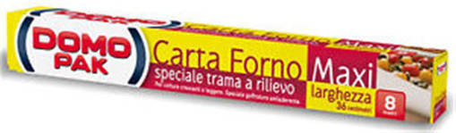 Domopak Carta Forno Speciale Trama A Rilievo - H 36 Cm - M 8