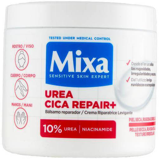 MIXA Crema Corpo Multi-Uso Urea Cica Repair+ Riparatrice Lev