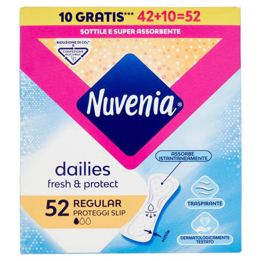 Nuvenia Proteggi Slip Anatomico 52 pz