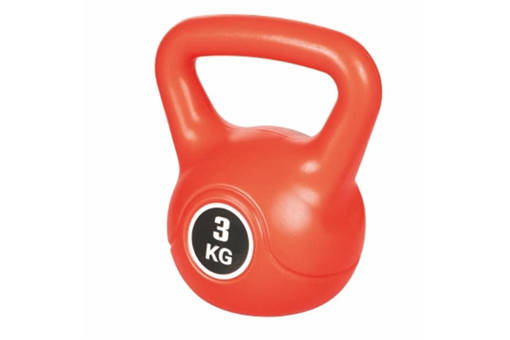 Fitlover Peso Kettlebell 3 Kg Rosso