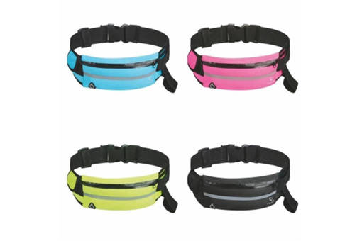 Fitlover Marsupio Fitness 3 Tasche E Portaborraccia 4 Ass