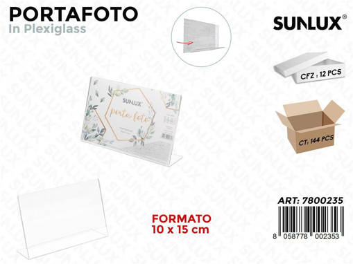 Sunlux Portafoto In Plexiglass F.To 10*15Cm /Pz Da 12**