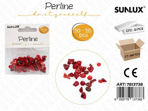 Sunlux Perline Pietra Dec. 50-55Pcs /Pz Da 12**