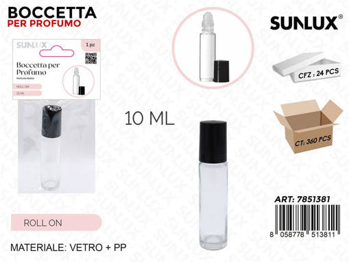 SUNLUX BOCCETTA PROFUMO ROLL ON VETRO 10ML