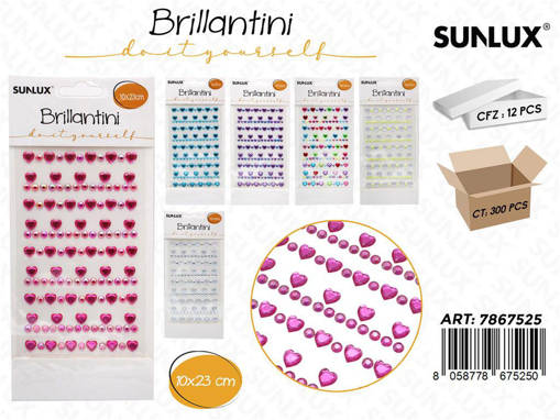 Sunlux Brillantini Adv 10*23Cm Ass.
