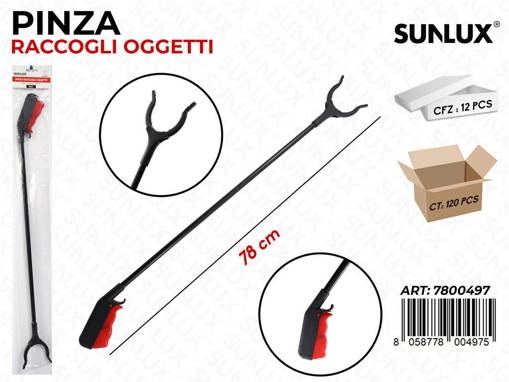 Sunlux Pinza Raccogli Oggetti 78Cm
