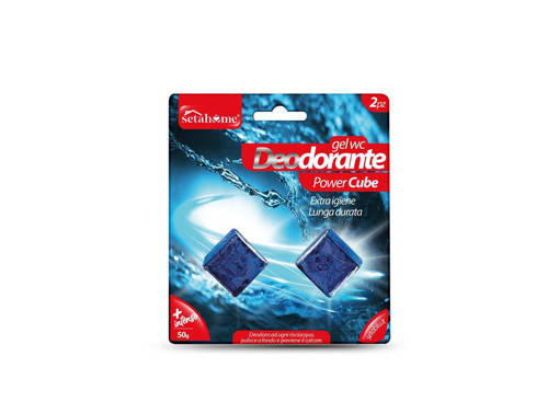 Setablu Pastiglie Pulizia Wc 2Pz*50Gr Power Cube