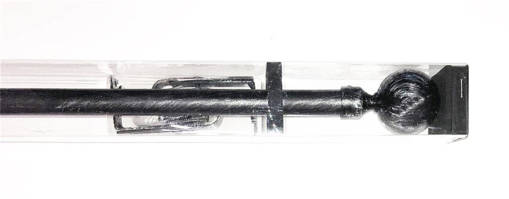 Bastone Tende 110/200 Palla Argento
