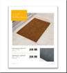 Zerbino PVC Cocco Naturale. 40x60