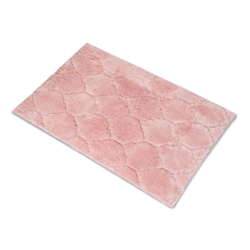 Tappeto Bagno Mosaic 50x80 Rosa